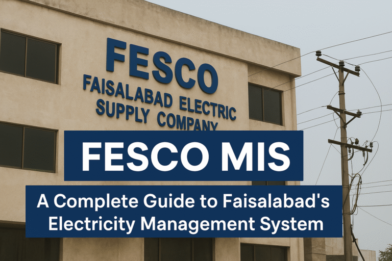 FESCO MIS — A Complete Guide to Faisalabad’s Electricity Management System