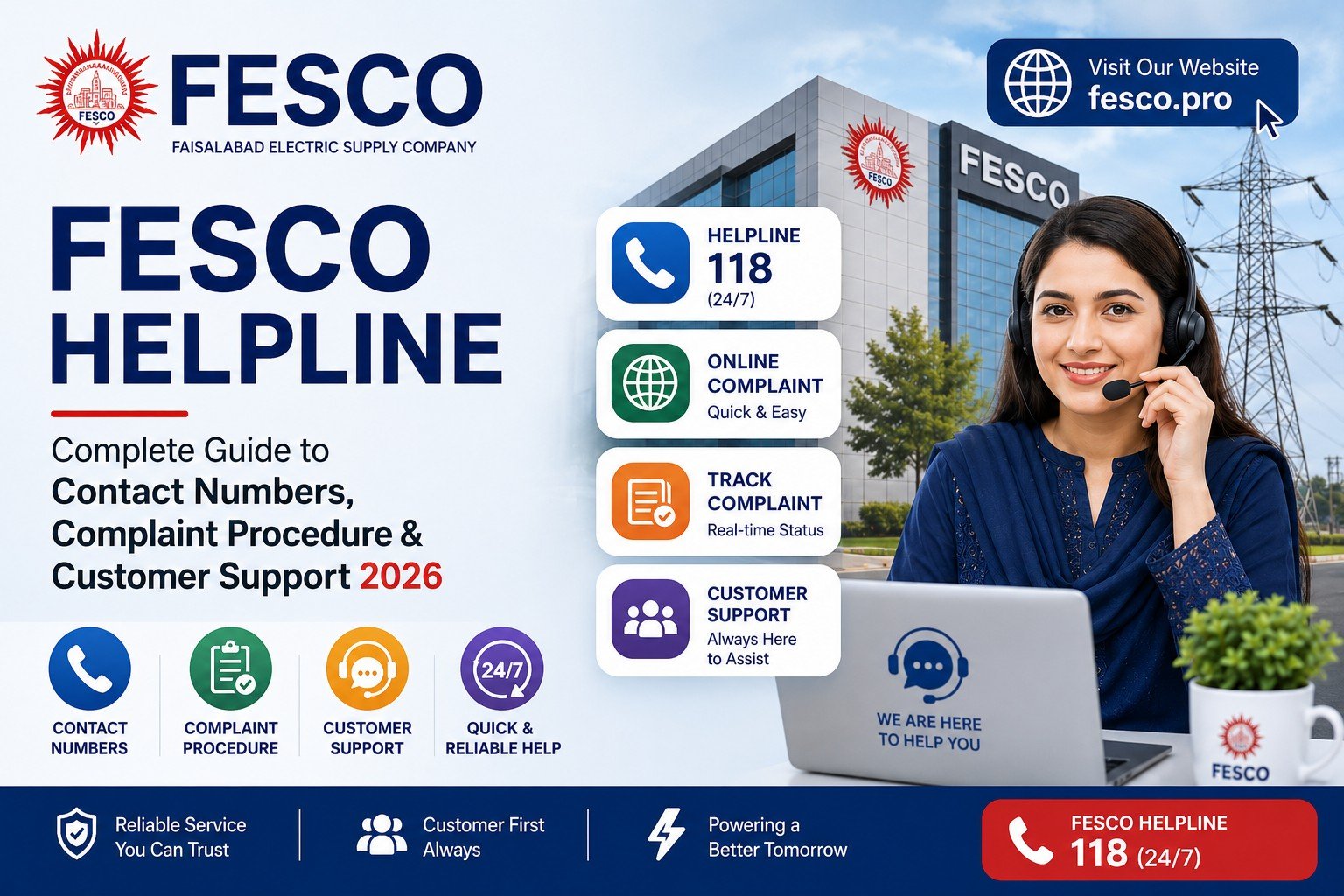 FESCO Helpline: Complete Guide to Contact Numbers, Complaint Procedure & Customer Support 2026